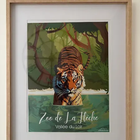 La Parenthese Flechoise, Raphael לינה וארוחת בוקר La Flèche